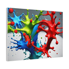 Load image into Gallery viewer, Splash colors Matte Canvas, Stretched