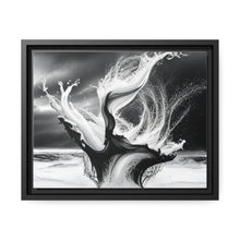 Load image into Gallery viewer, Unique Matte Canvas, Black Frame