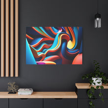 Load image into Gallery viewer, Very Unique Abstract Colorful Matte Canvas