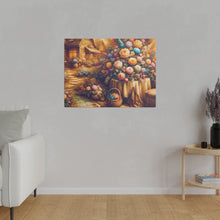 Load image into Gallery viewer, Floral Scene Matte Canvas