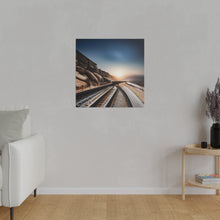 Load image into Gallery viewer, Railroad Matte Canvas