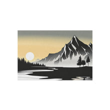Load image into Gallery viewer, Cool Mountain Scene Outdoor Rug