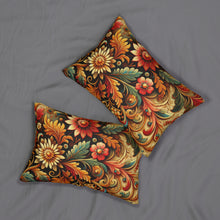 Load image into Gallery viewer, Floral Lumbar Pillow
