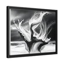 Load image into Gallery viewer, Unique Matte Canvas, Black Frame