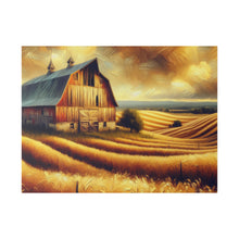 Load image into Gallery viewer, Barn Print On Matte Canvas