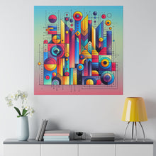 Load image into Gallery viewer, Abstract Matte Canvas