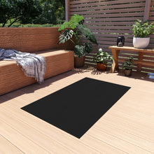 Load image into Gallery viewer, Black Outdoor Rug