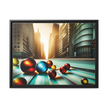 Load image into Gallery viewer, Marbles Matte Canvas, Black Frame