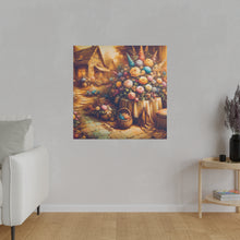 Load image into Gallery viewer, Floral Scene Matte Canvas