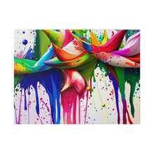 Load image into Gallery viewer, Dripping Art Matte Canvas, Stretched, 0.75"
