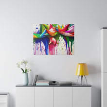 Load image into Gallery viewer, Dripping Art Matte Canvas, Stretched, 0.75"