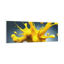 Load image into Gallery viewer, Yellow Matte Canvas, Stretched, 1.25"
