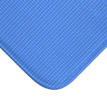 Load image into Gallery viewer, Blue Pattern Bath Mat