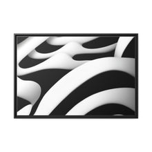 Load image into Gallery viewer, Black Frame Unique Canvas