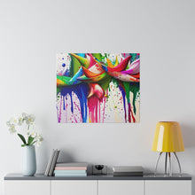 Load image into Gallery viewer, Dripping Art Matte Canvas, Stretched, 0.75"