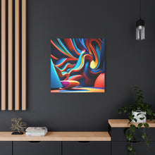 Load image into Gallery viewer, Very Unique Abstract Colorful Matte Canvas