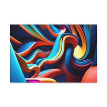 Load image into Gallery viewer, Very Unique Abstract Colorful Matte Canvas