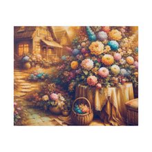 Load image into Gallery viewer, Floral Scene Matte Canvas
