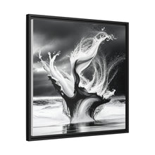 Load image into Gallery viewer, Unique Matte Canvas, Black Frame