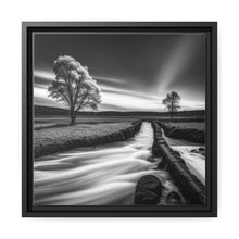 Load image into Gallery viewer, Swamp Matte Canvas, Black Frame
