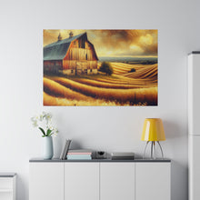 Load image into Gallery viewer, Barn Print On Matte Canvas