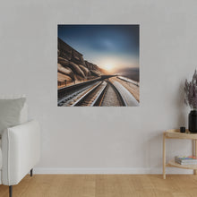 Load image into Gallery viewer, Railroad Matte Canvas