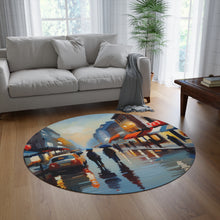Load image into Gallery viewer, Rainy Day Round Rug