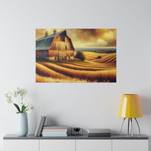 Load image into Gallery viewer, Barn Print On Matte Canvas