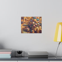 Load image into Gallery viewer, Floral Scene Matte Canvas