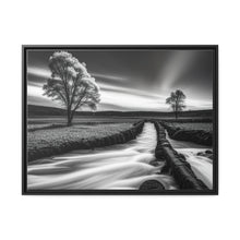 Load image into Gallery viewer, Swamp Matte Canvas, Black Frame