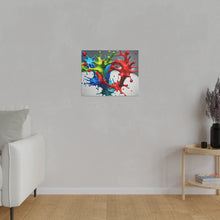 Load image into Gallery viewer, Splash colors Matte Canvas, Stretched