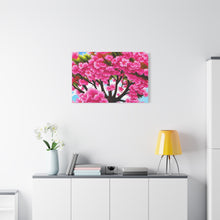 Load image into Gallery viewer, Pink Tree Canvas, Stretched, 1.25"