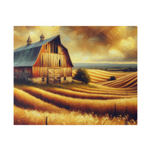 Load image into Gallery viewer, Barn Print On Matte Canvas