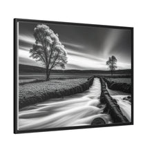 Load image into Gallery viewer, Swamp Matte Canvas, Black Frame