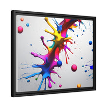 Load image into Gallery viewer, Unique Colorful Art Matte Canvas, Black Frame