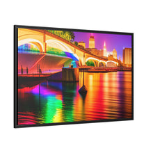 Load image into Gallery viewer, Beautiful City Matte Canvas, Black Frame