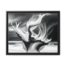 Load image into Gallery viewer, Unique Matte Canvas, Black Frame