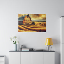 Load image into Gallery viewer, Barn Print On Matte Canvas