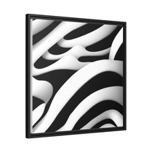 Load image into Gallery viewer, Black Frame Unique Canvas