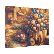 Load image into Gallery viewer, Floral Scene Matte Canvas