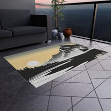 Load image into Gallery viewer, Cool Mountain Scene Outdoor Rug