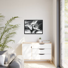 Load image into Gallery viewer, Unique Matte Canvas, Black Frame