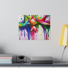 Load image into Gallery viewer, Dripping Art Matte Canvas, Stretched, 0.75"