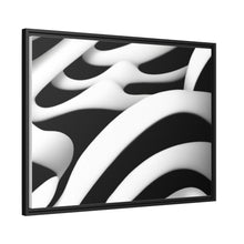 Load image into Gallery viewer, Black Frame Unique Canvas