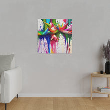 Load image into Gallery viewer, Dripping Art Matte Canvas, Stretched, 0.75"