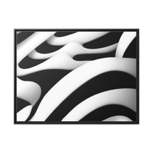 Load image into Gallery viewer, Black Frame Unique Canvas