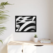 Load image into Gallery viewer, Black Frame Unique Canvas