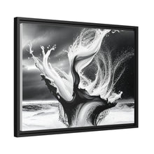 Load image into Gallery viewer, Unique Matte Canvas, Black Frame