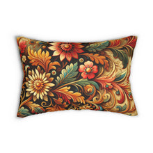 Load image into Gallery viewer, Floral Lumbar Pillow