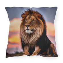 Load image into Gallery viewer, Lion Outdoor Pillow